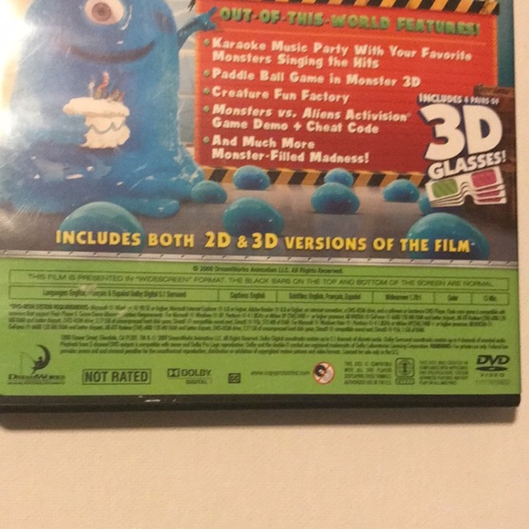 Two DVDs: Bob's Big Break 3D+2D Versions + Monsters vs Alien - Picture 3 of 10